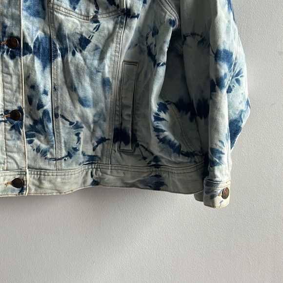 Tie Dye Denim Jacket Joe Fresh 3X - Picture 3 of 9